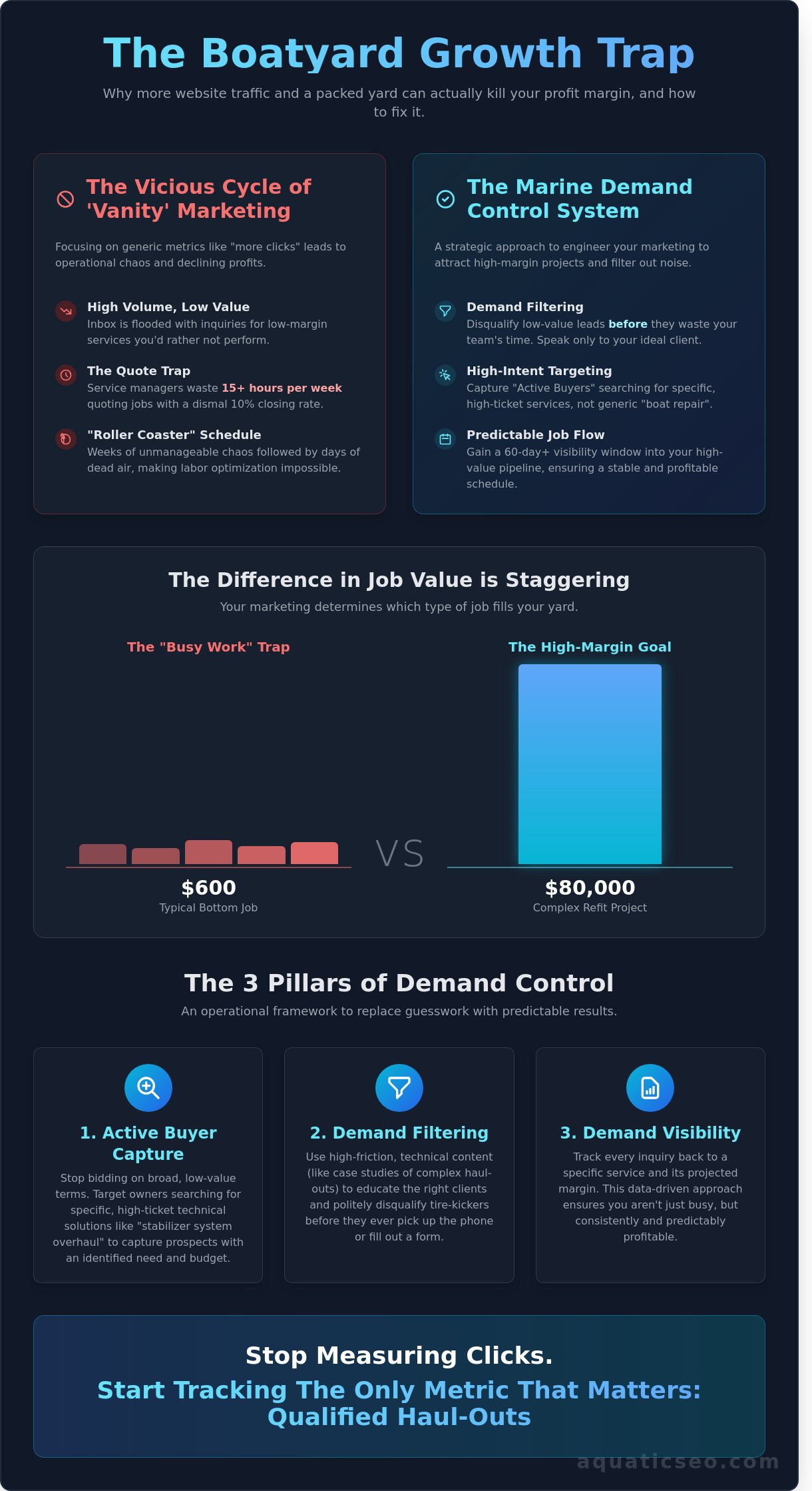Boatyard Marketing Strategies: Controlling Job Flow and Protecting Margins