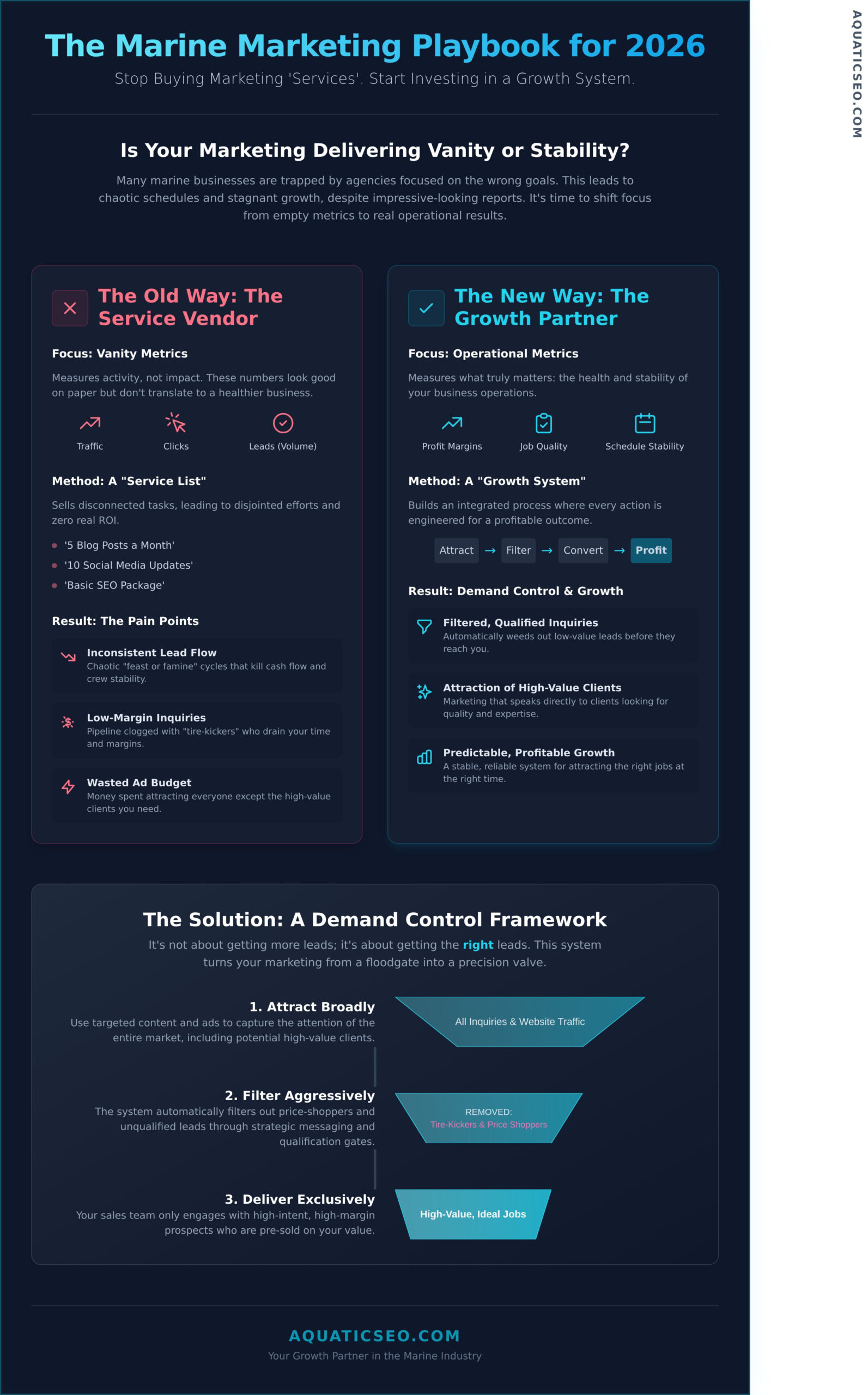 How to Choose a Marine Digital Marketing Agency in 2026 - Infographic