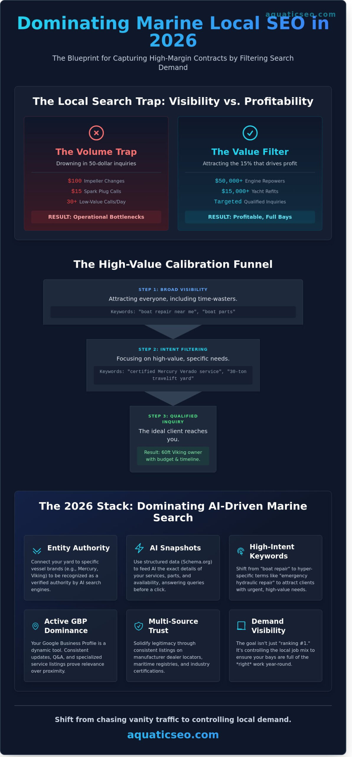 Local SEO for Marine Businesses: How to Dominate Your Territory in 2026