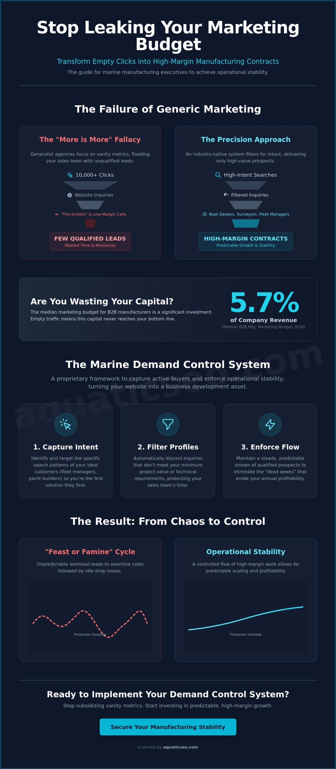 Marketing for Marine Manufacturing Companies: Beyond Vanity Metrics