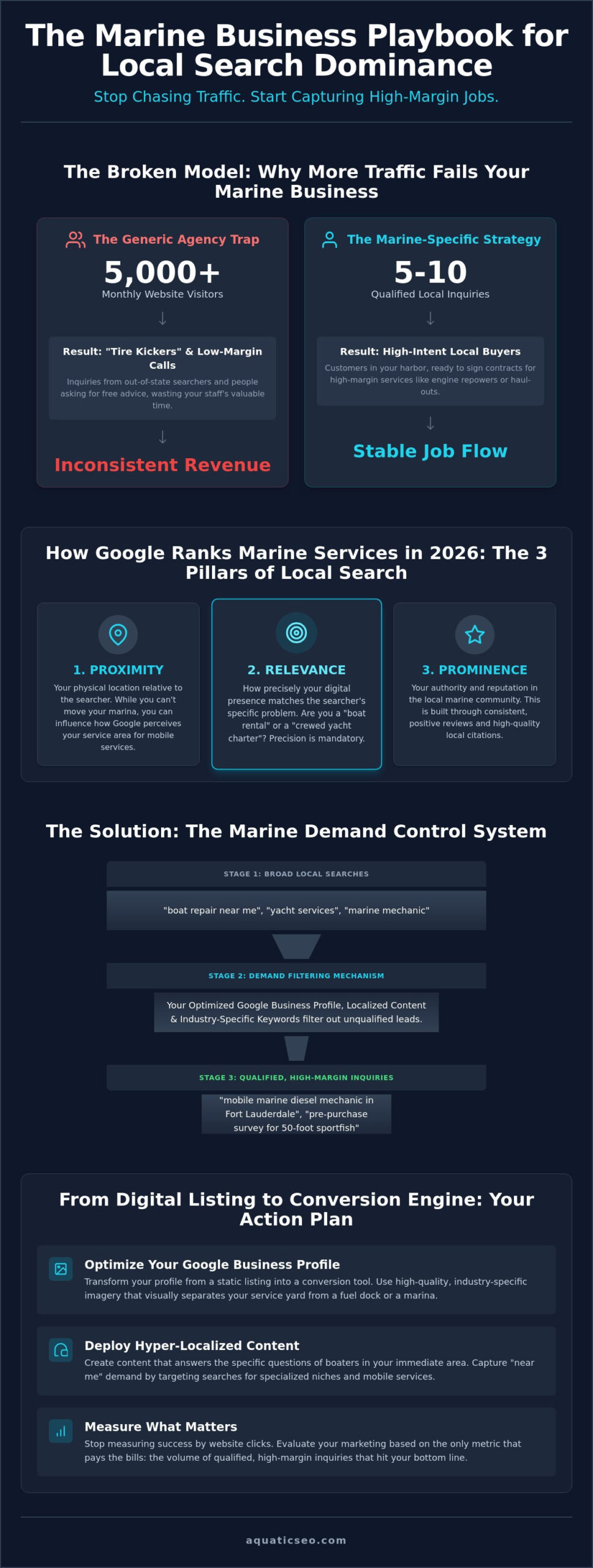 Local SEO for Marine Businesses: Dominating High-Intent Local Demand in 2026