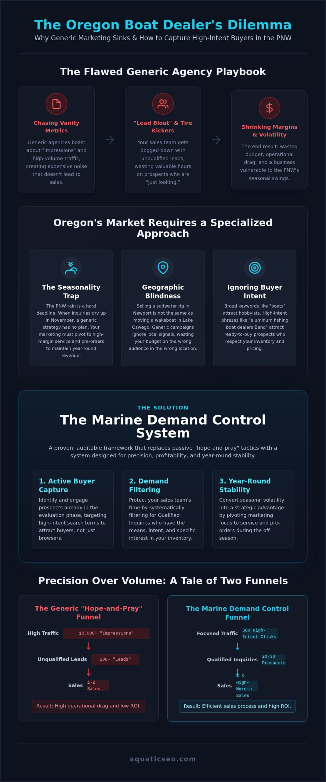Oregon Boat Dealer Marketing: Capture 2026 Buyers